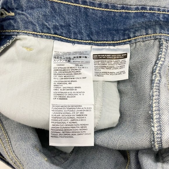 LEVI'S Denim Overalls - Size L - Picture 12 of 14